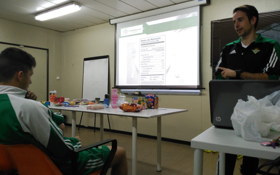Talleres con temáticas de ámbito nutricional
